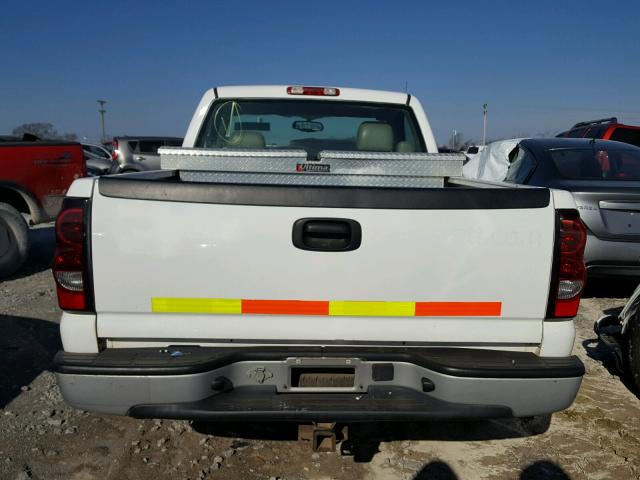 1GCEC14X74Z184414 - 2004 CHEVROLET SILVERADO WHITE photo 6