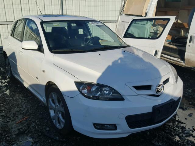 JM1BK343971771697 - 2007 MAZDA 3 HATCHBAC WHITE photo 1