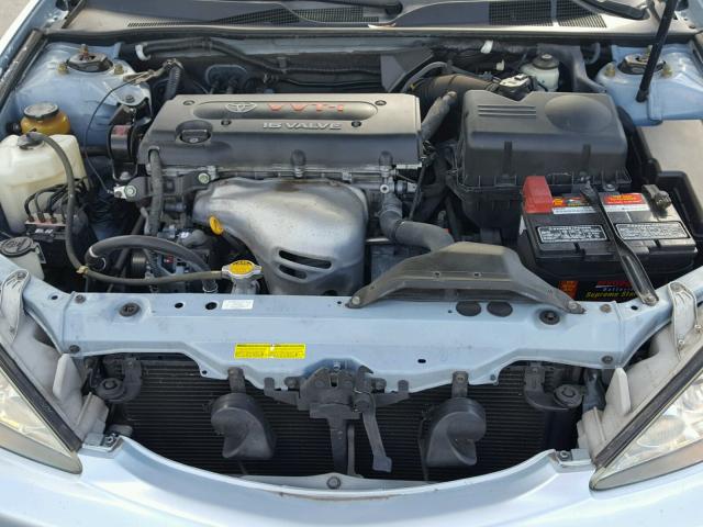 4T1BE32K75U636534 - 2005 TOYOTA CAMRY LE ლურჯი ფოტო 7
