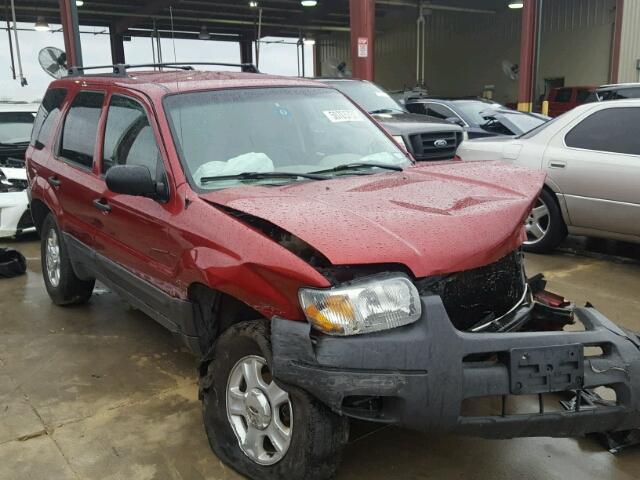 1FMYU03173KD76355 - 2003 FORD ESCAPE XLT RED photo 1