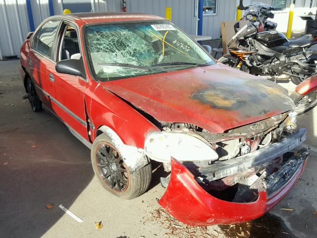 1HGEJ6670XL028319 - 1999 HONDA CIVIC LX RED photo 1