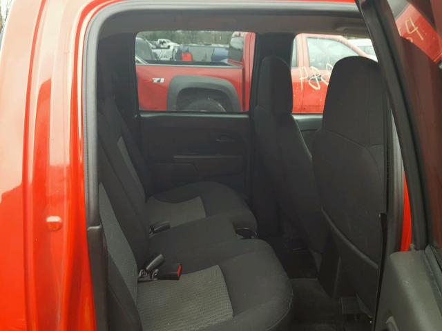 1GCDT13E278134543 - 2007 CHEVROLET COLORADO RED photo 6