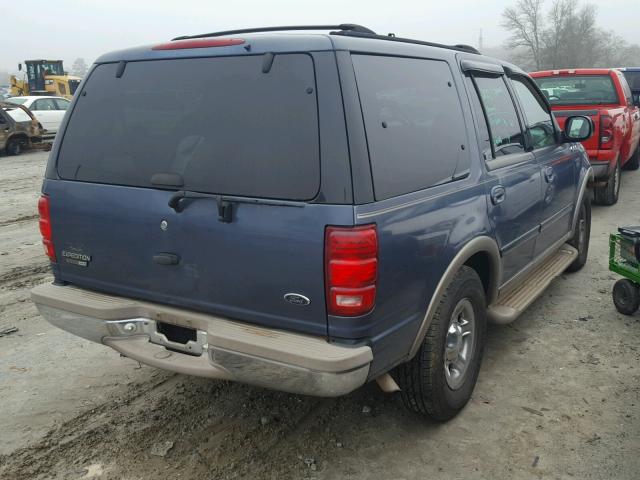 1FMRU1769YLA66483 - 2000 FORD EXPEDITION BLUE photo 4
