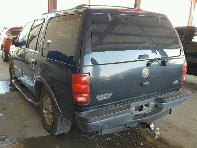 1FMRU15L11LA81591 - 2001 FORD EXPEDITION BLACK photo 3