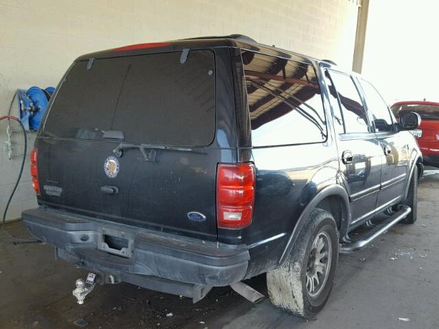 1FMRU15L11LA81591 - 2001 FORD EXPEDITION BLACK photo 4