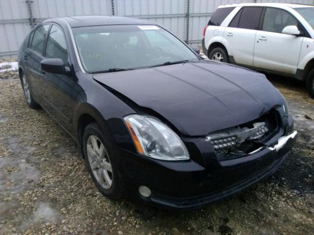 1N4BA41E96C844610 - 2006 NISSAN MAXIMA SE BLACK photo 1