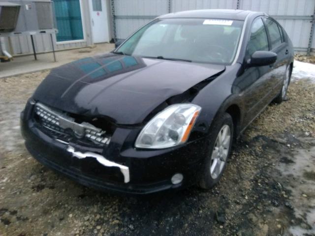 1N4BA41E96C844610 - 2006 NISSAN MAXIMA SE BLACK photo 2