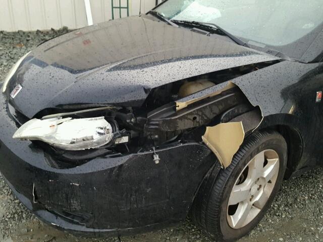 1G8AM15F66Z178022 - 2006 SATURN ION LEVEL BLACK photo 9