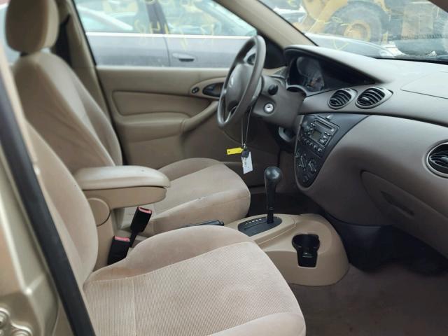 1FAFP34362W159655 - 2002 FORD FOCUS SE GOLD photo 5