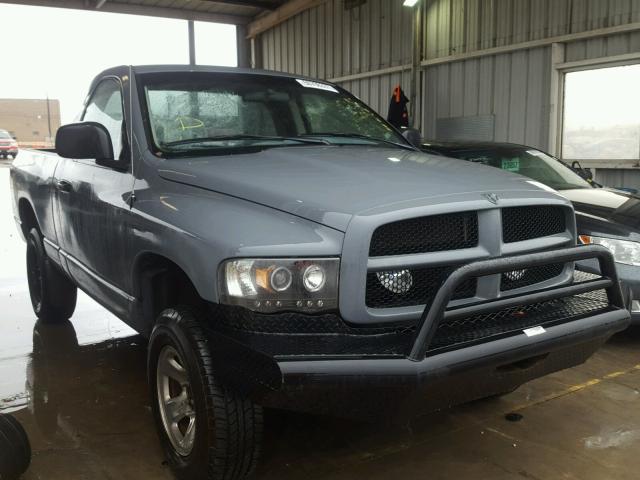 1D7HU16N33J581918 - 2003 DODGE RAM 1500 S GRAY photo 1