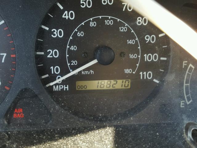 1Y1SK5289YZ416733 - 2000 CHEVROLET GEO PRIZM 黑色 照片 8