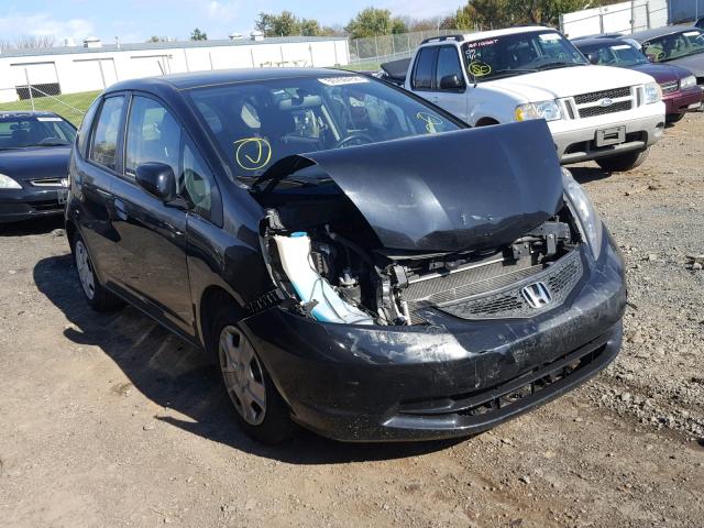 JHMGE8H34DC074182 - 2013 HONDA FIT BLACK photo 1