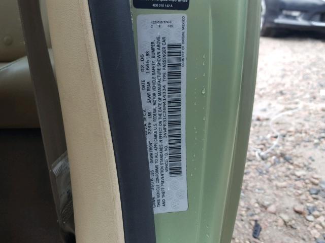 3VWPR31C26M414334 - 2006 VOLKSWAGEN NEW BEETLE 绿色 照片 10