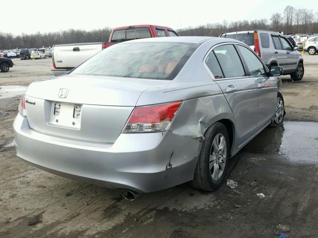 1HGCP26429A184011 - 2009 HONDA ACCORD LXP SILVER photo 4