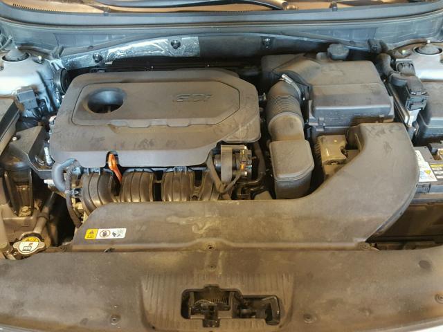 5NPE34AF6FH247848 - 2015 HYUNDAI SONATA SPO SILVER photo 7