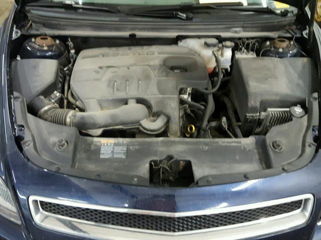 1G1ZB5E19BF349814 - 2011 CHEVROLET MALIBU LS შავი ფოტო 7