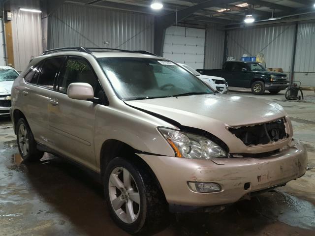 2T2HA31U04C024793 - 2004 LEXUS RX 330 BEIGE photo 1