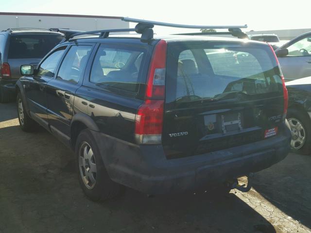 YV1SZ58D221068343 - 2002 VOLVO V70 XC BLACK photo 3