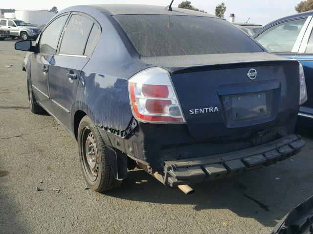 3N1AB61E28L691934 - 2008 NISSAN SENTRA 2.0 BLUE photo 3