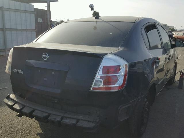 3N1AB61E28L691934 - 2008 NISSAN SENTRA 2.0 BLUE photo 4