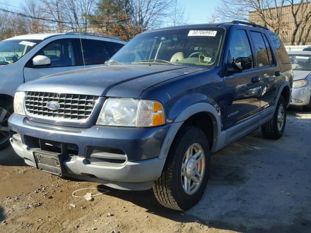 1FMZU73EX2UB10430 - 2002 FORD EXPLORER X BLUE photo 2