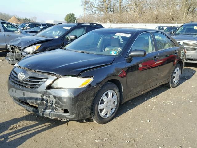 4T1BE46K49U814051 - 2009 TOYOTA CAMRY BASE BLACK photo 2