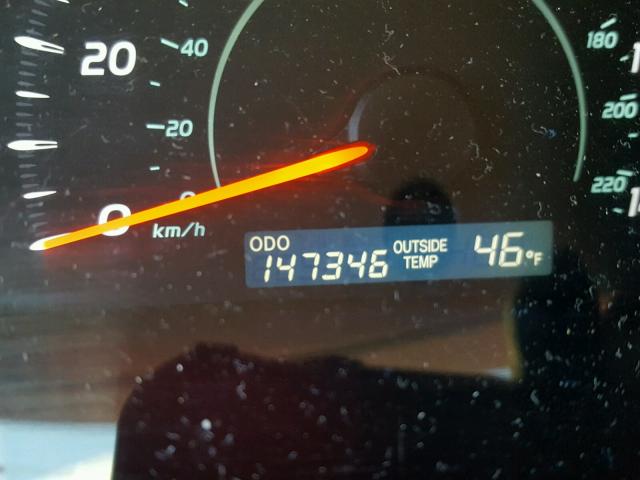 4T1BE46K49U814051 - 2009 TOYOTA CAMRY BASE BLACK photo 8