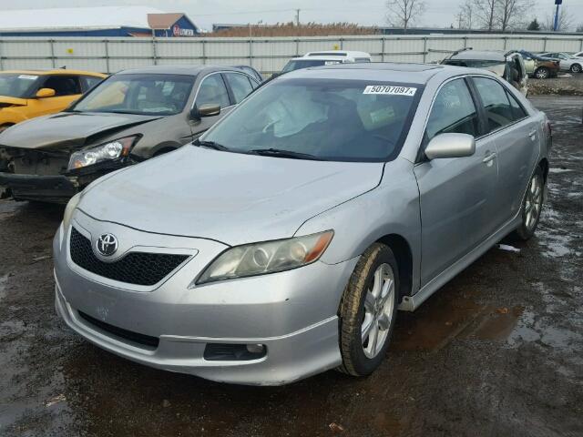 4T1BE46K17U002171 - 2007 TOYOTA CAMRY NEW SILVER photo 2