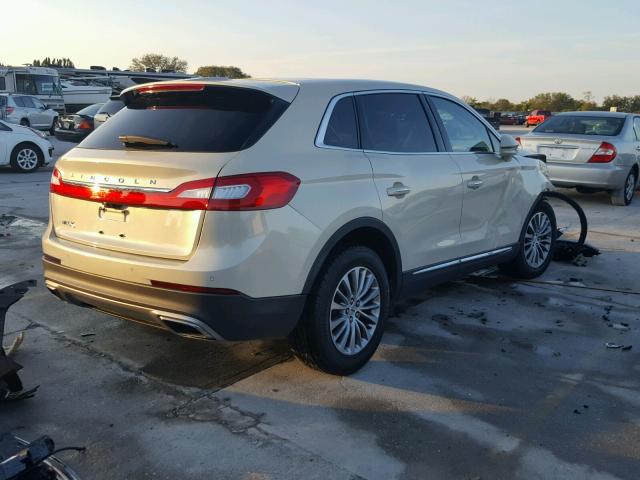 2LMTJ6KR2GBL53518 - 2016 LINCOLN MKX SELECT WHITE photo 4