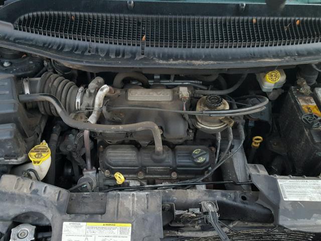 2A4GP54L27R136782 - 2007 CHRYSLER TOWN & COU BLACK photo 7