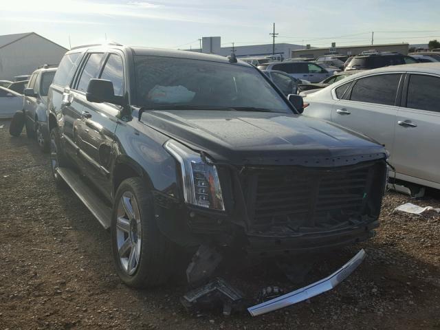 1GYS4JKJ4GR161394 - 2016 CADILLAC ESCALADE E BLACK photo 1