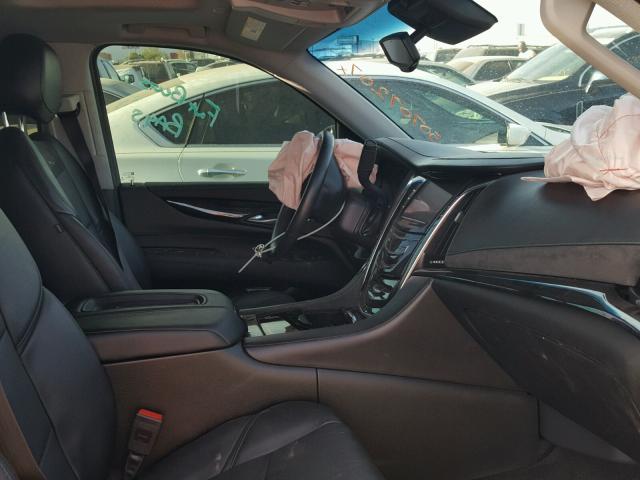 1GYS4JKJ4GR161394 - 2016 CADILLAC ESCALADE E BLACK photo 5