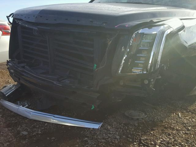 1GYS4JKJ4GR161394 - 2016 CADILLAC ESCALADE E BLACK photo 9