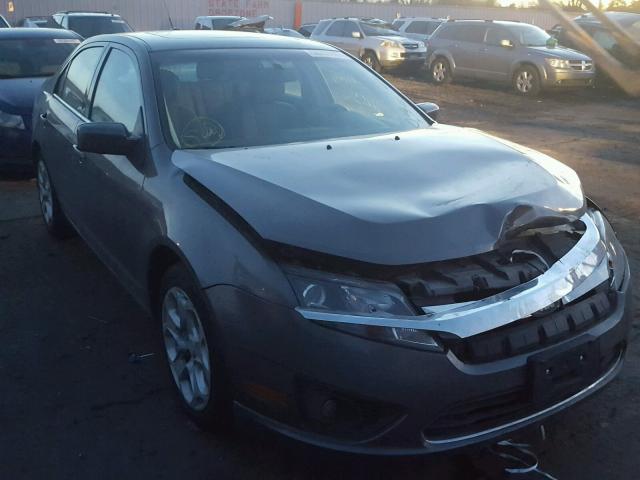 3FAHP0HA9BR185377 - 2011 FORD FUSION SE GRAY photo 1