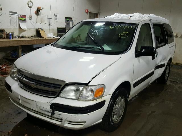 1GNDX03E73D139471 - 2003 CHEVROLET VENTURE WHITE photo 2