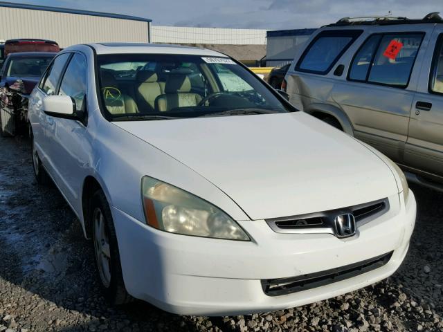 1HGCM56814A077280 - 2004 HONDA ACCORD EX WHITE photo 1