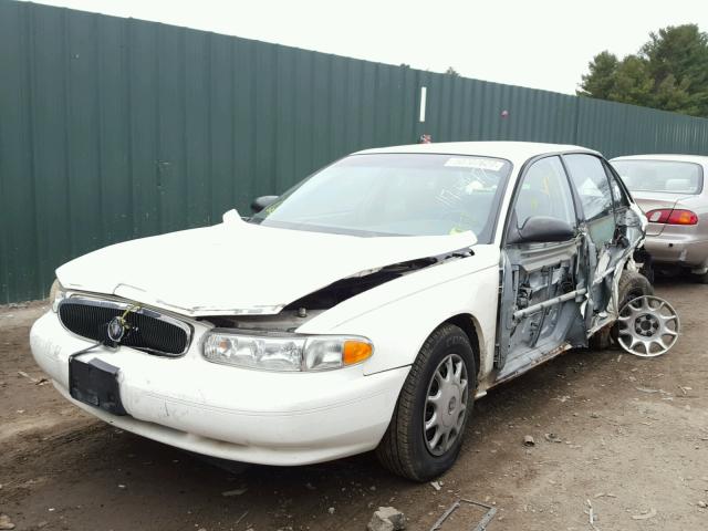 2G4WS52J731240710 - 2003 BUICK CENTURY CU WHITE photo 2