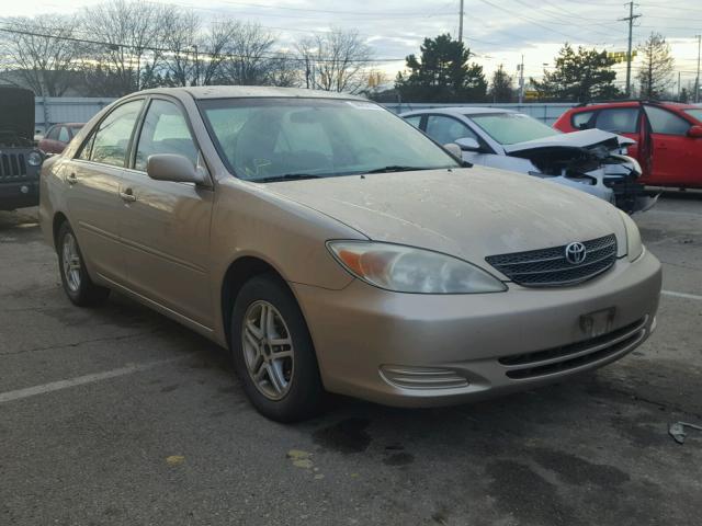 4T1BE32K12U576052 - 2002 TOYOTA CAMRY LE BEIGE photo 1