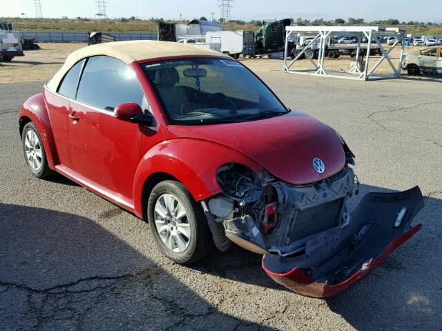 3VWRF31Y09M406119 - 2009 VOLKSWAGEN NEW BEETLE 红色 照片 1