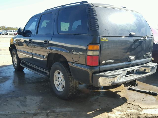 1GNEC13V75R243759 - 2005 CHEVROLET TAHOE C150 BLACK photo 3