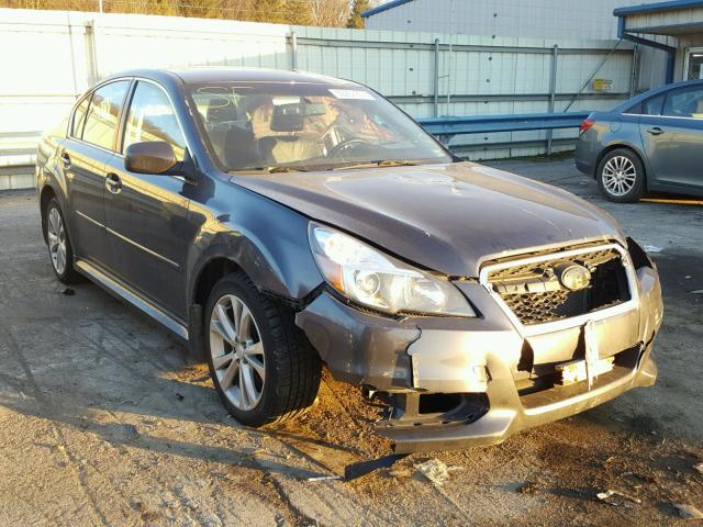 4S3BMBK67D3009633 - 2013 SUBARU LEGACY 2.5 GRAY photo 1