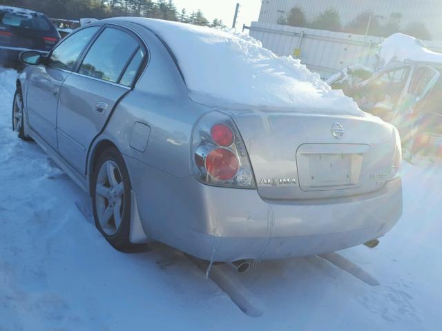 1N4BL11D55C348380 - 2005 NISSAN ALTIMA SE SILVER photo 3