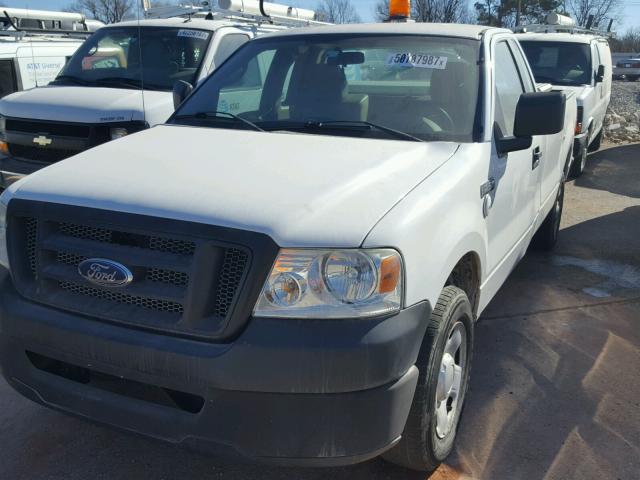 1FTRF12258KC43068 - 2008 FORD F150 WHITE photo 2