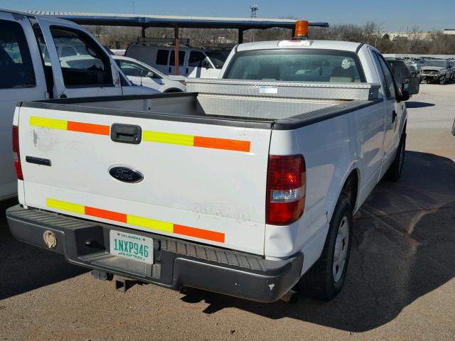 1FTRF12258KC43068 - 2008 FORD F150 WHITE photo 4