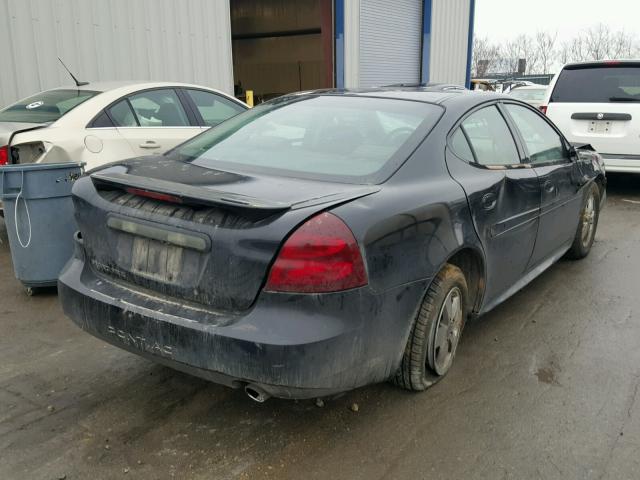 2G2WP552761116620 - 2006 PONTIAC GRAND PRIX BLACK photo 4