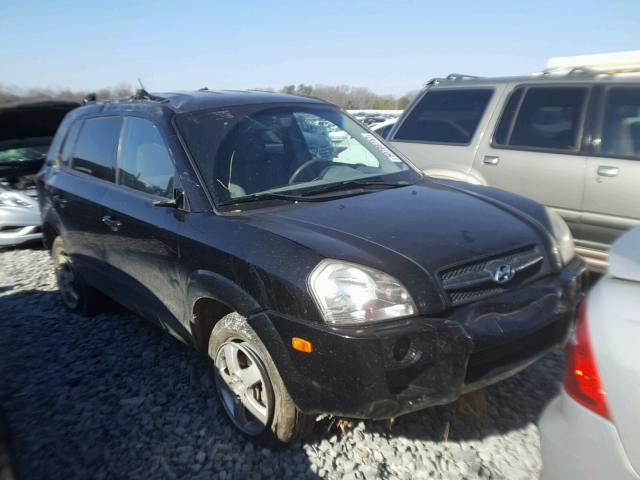 KM8JM12B35U207734 - 2005 HYUNDAI TUCSON GL BLACK photo 1