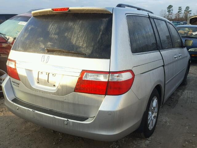 5FNRL38867B045093 - 2007 HONDA ODYSSEY TO SILVER photo 4