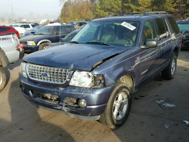 1FMZU63K14UA55417 - 2004 FORD EXPLORER X BLUE photo 2