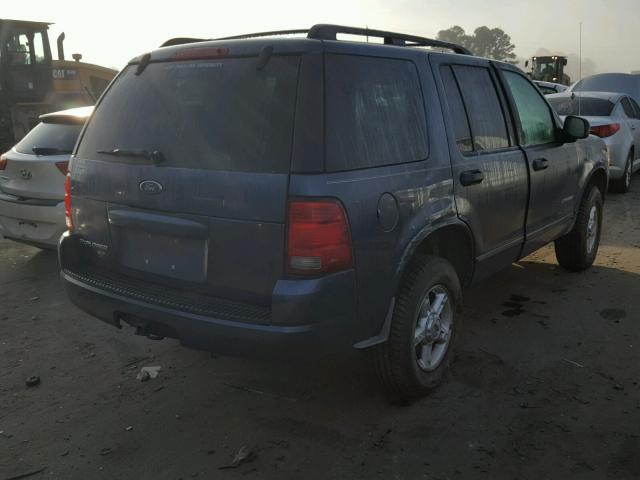 1FMZU63K14UA55417 - 2004 FORD EXPLORER X BLUE photo 4