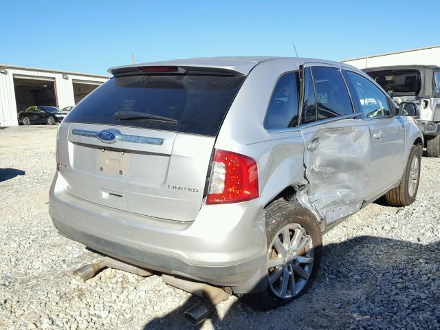 2FMDK3KC2BBA92990 - 2011 FORD EDGE LIMIT SILVER photo 9